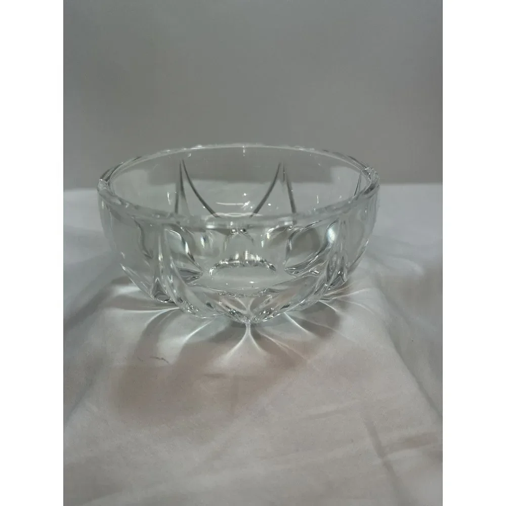 Nachtmann Crystal Bowl Lotus Flower Krocus Excellent Condition‎ Free Shipping